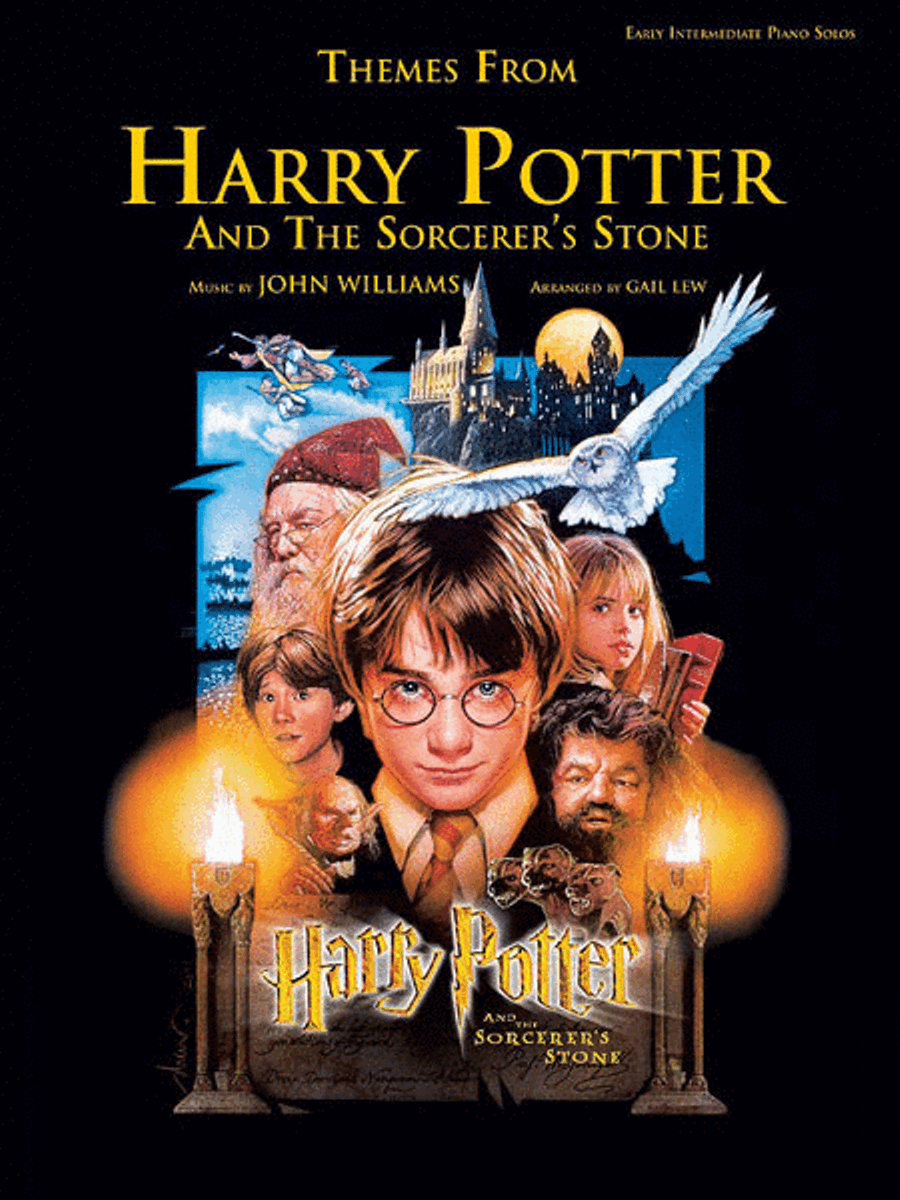 Themes From Harry Potter And The Sorcerer's Stone - Piano Solo Easy Piano scores gallery preview page 1