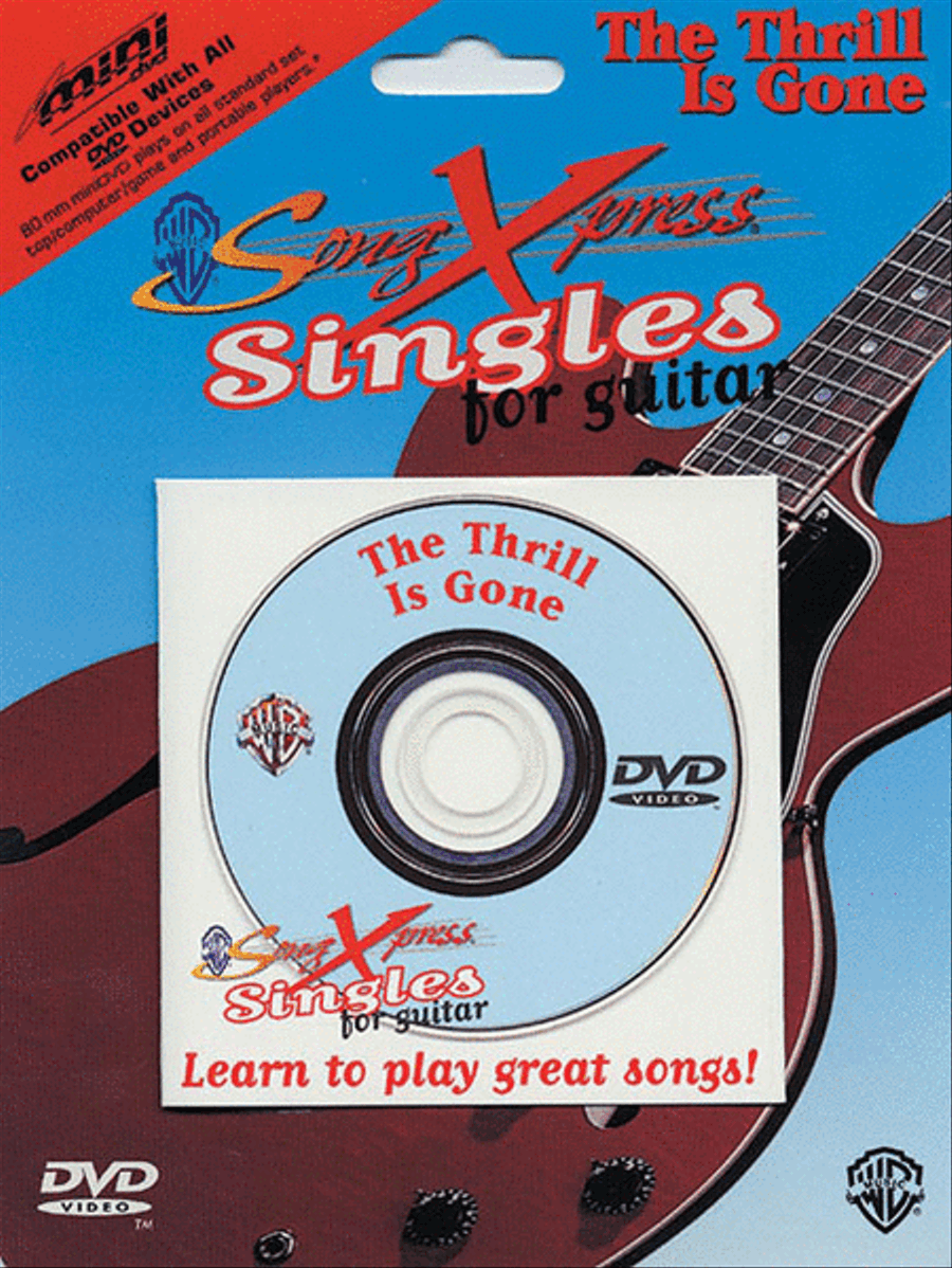 SongXpress Singles - The Thrill Is Gone Electric Guitar scores gallery preview page 1
