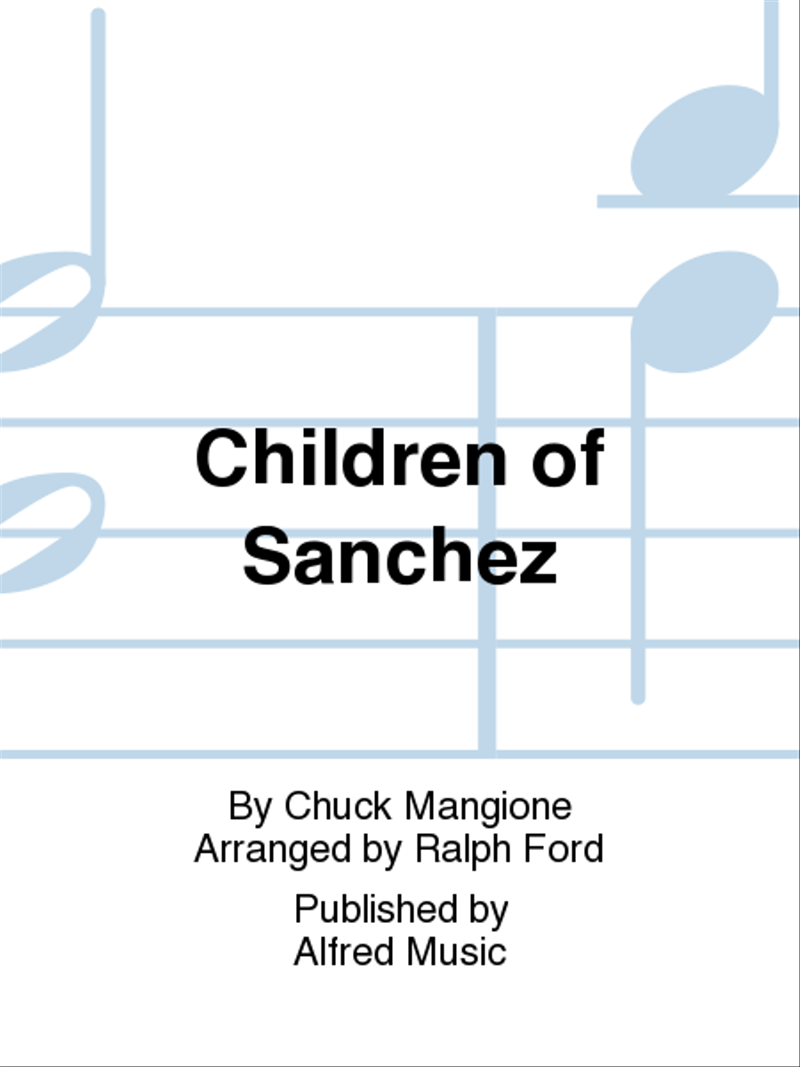 Children of Sanchez Marching Band scores gallery preview page 1