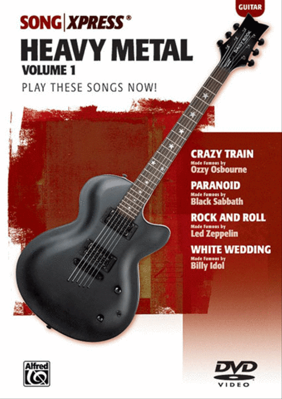 SongXpress: Heavy Metal, Vol. 1 Electric Guitar scores gallery preview page 1