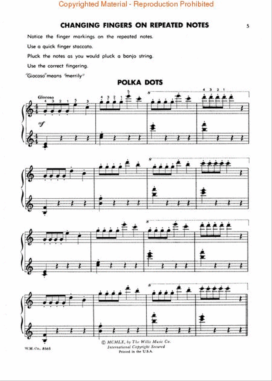 Step by Step Piano Course – Book 6 Piano Method scores gallery preview page 2