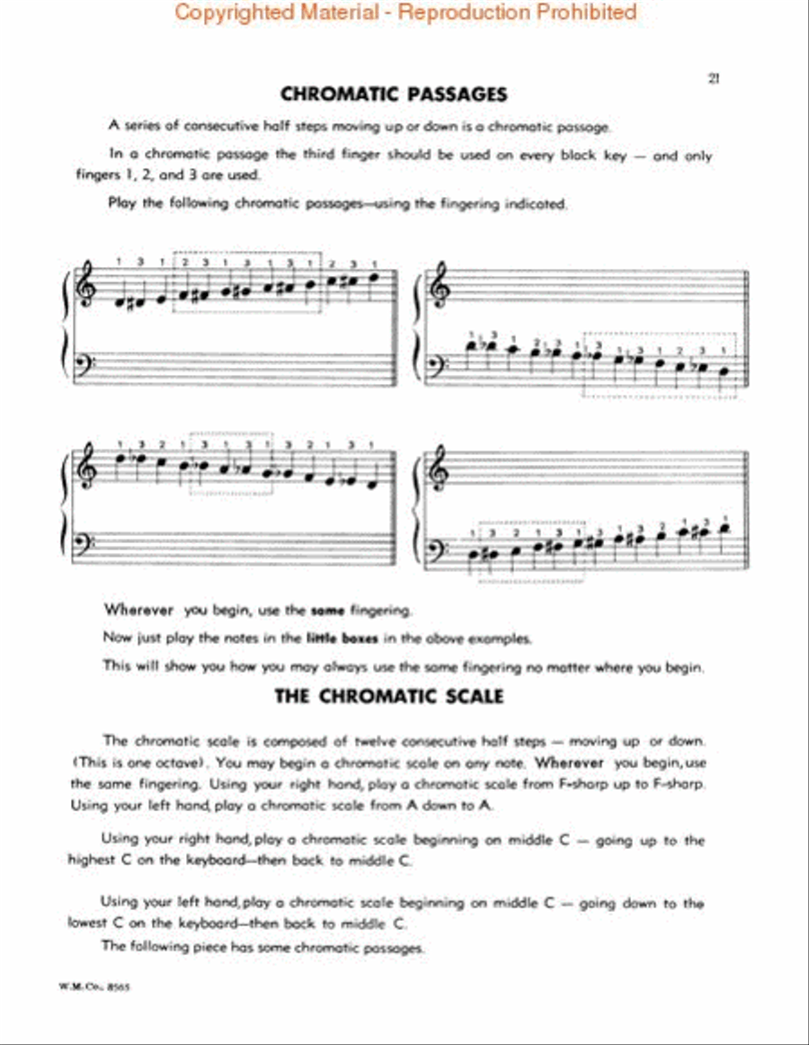 Step by Step Piano Course – Book 6 Piano Method scores gallery preview page 4