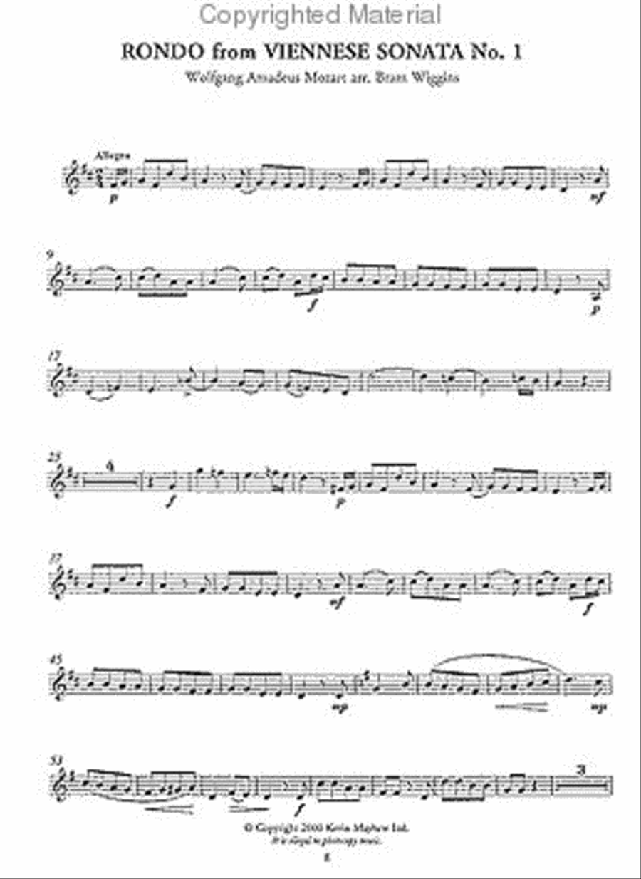 The Wonderful World for Trumpet and Piano - Mozart Trumpet Solo scores gallery preview page 2