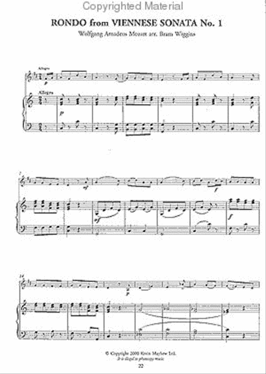 The Wonderful World for Trumpet and Piano - Mozart Trumpet Solo scores gallery preview page 3