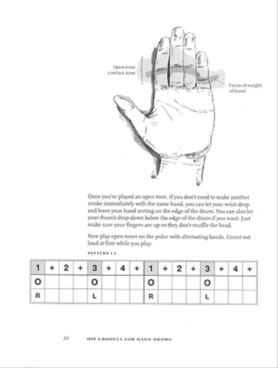 Hip Grooves for Hand Drums: How to Play Funk, Rock & World Drums scores gallery preview page 4