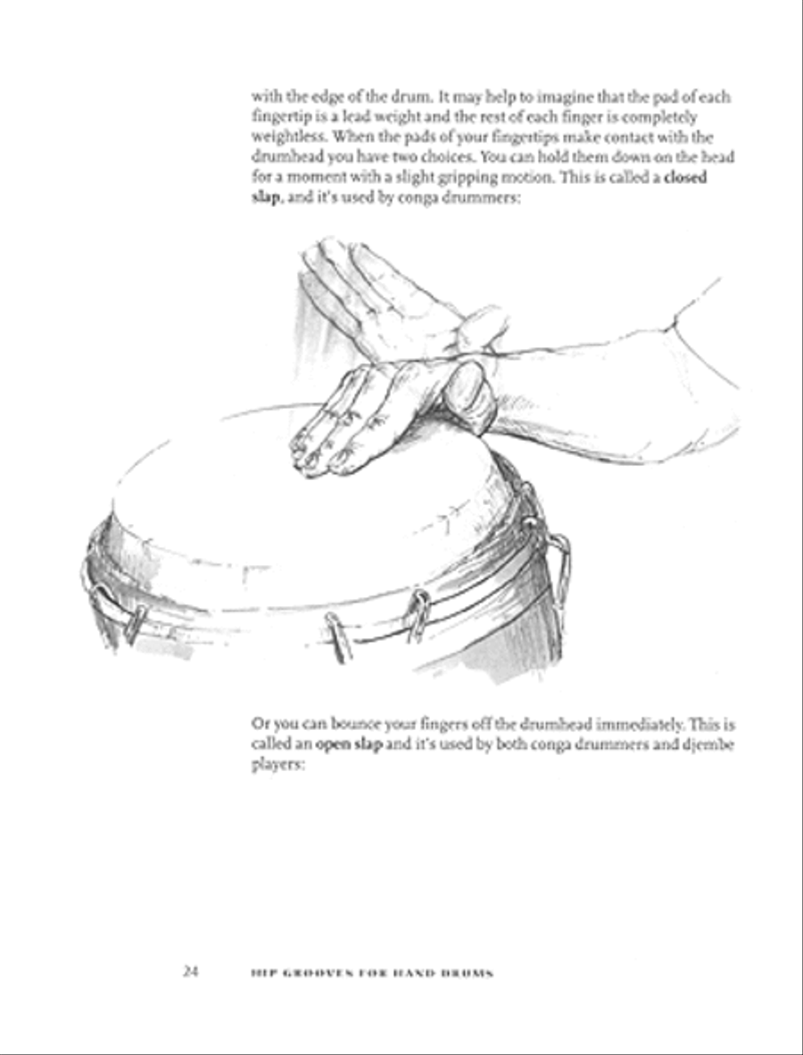 Hip Grooves for Hand Drums: How to Play Funk, Rock & World Drums scores gallery preview page 5