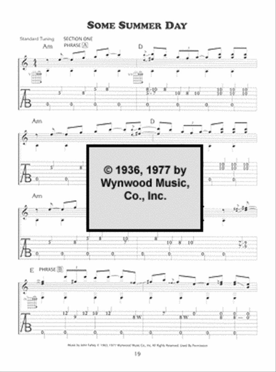 American Primitive Guitar Fingerpicking Guitar scores gallery preview page 3