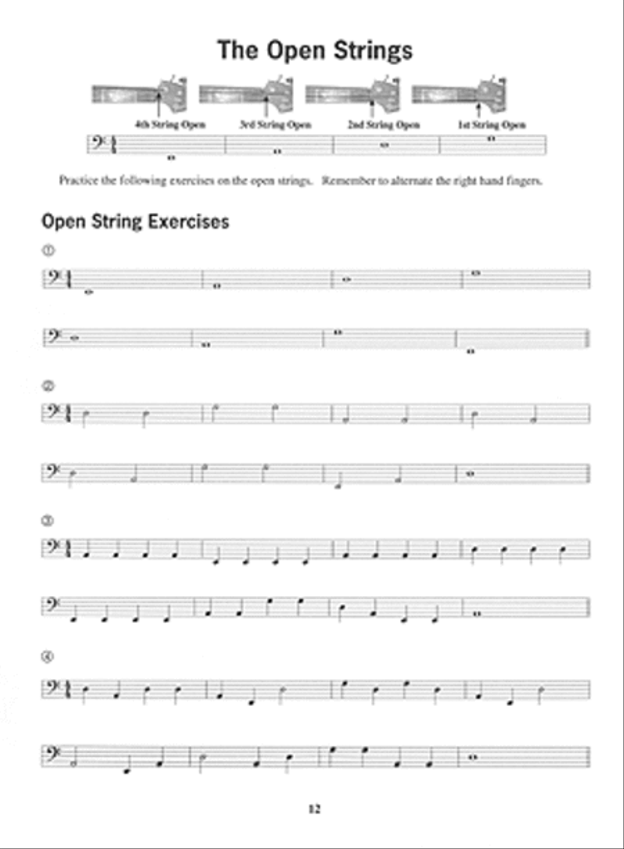 First Lessons Bass First Lessons Bass Bass Guitar scores gallery preview page 2