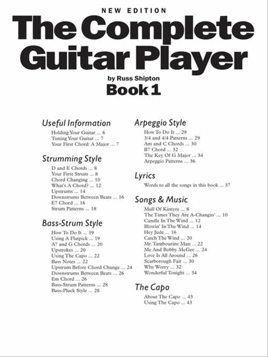 The Complete Guitar Player Books 1, 2 & 3 Guitar scores gallery preview page 6