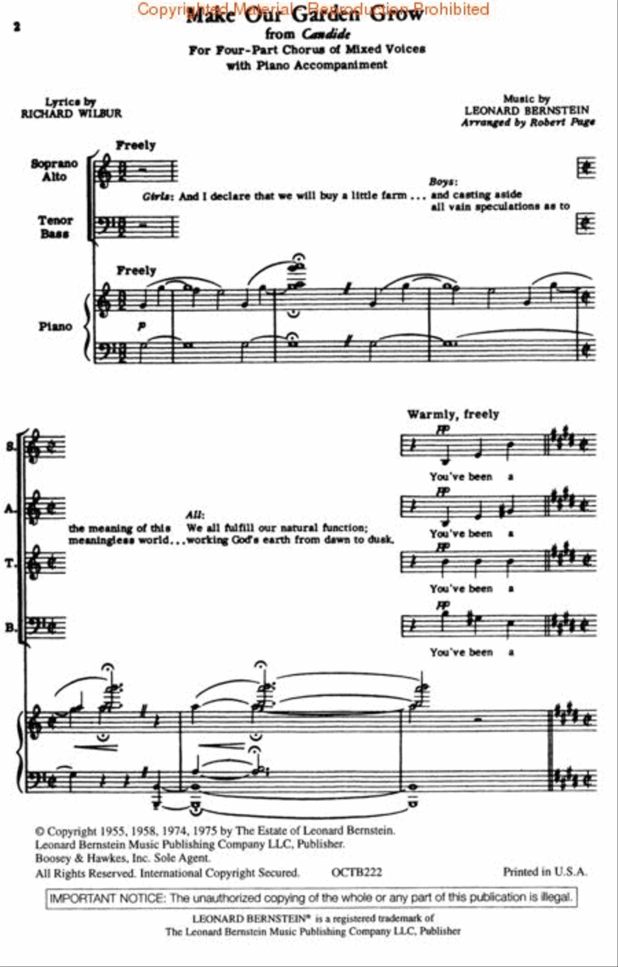 Make Our Garden Grow (from Candide)