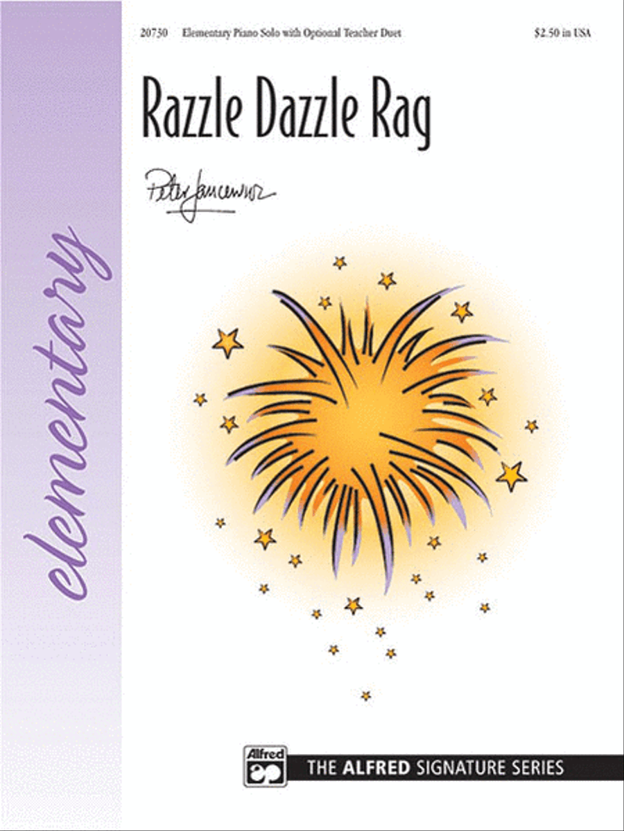 Razzle Dazzle Rag Easy Piano scores gallery preview page 1