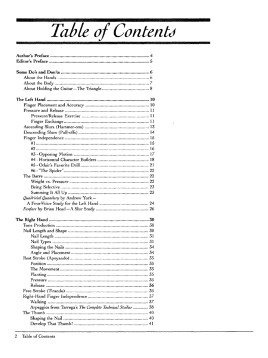 Pumping Nylon (Book and DVD) Acoustic Guitar scores gallery preview page 2