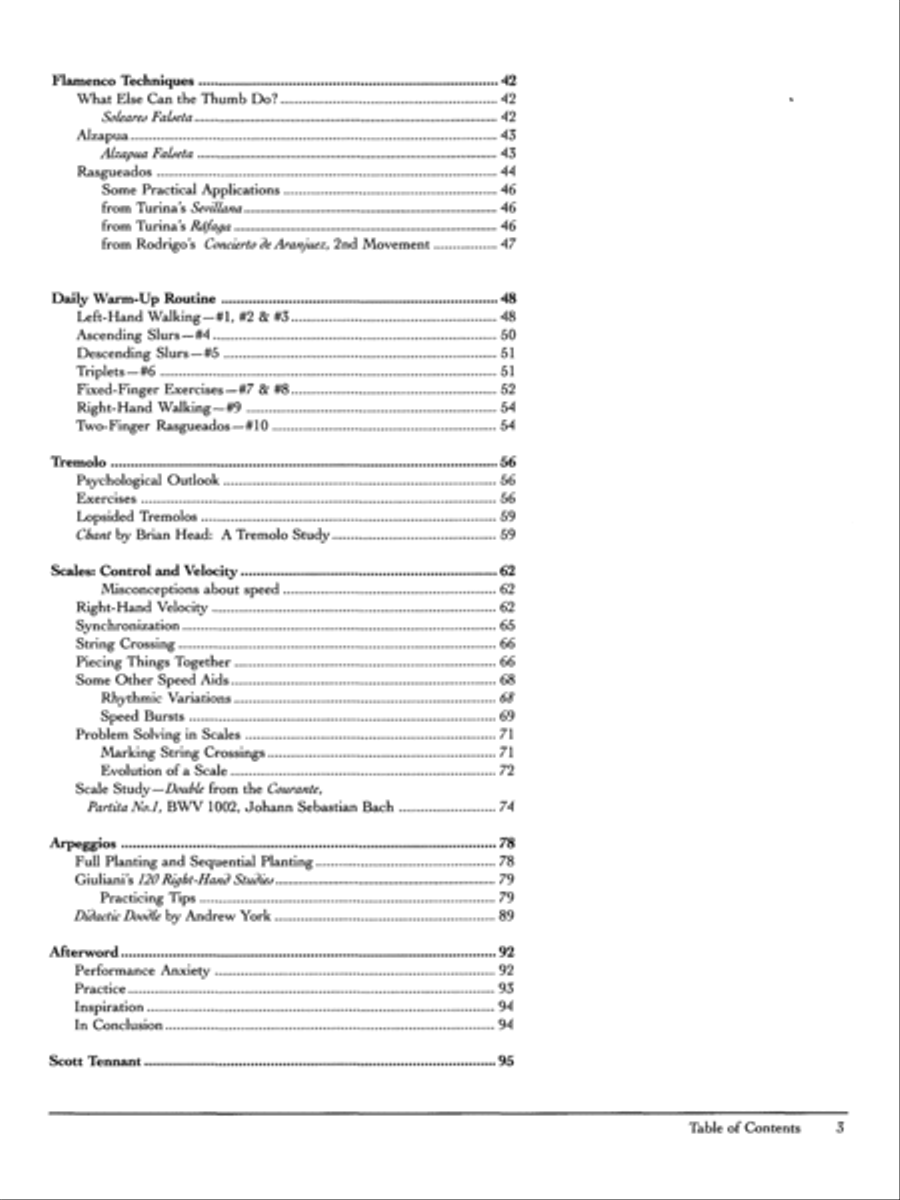 Pumping Nylon (Book and DVD) Acoustic Guitar scores gallery preview page 3