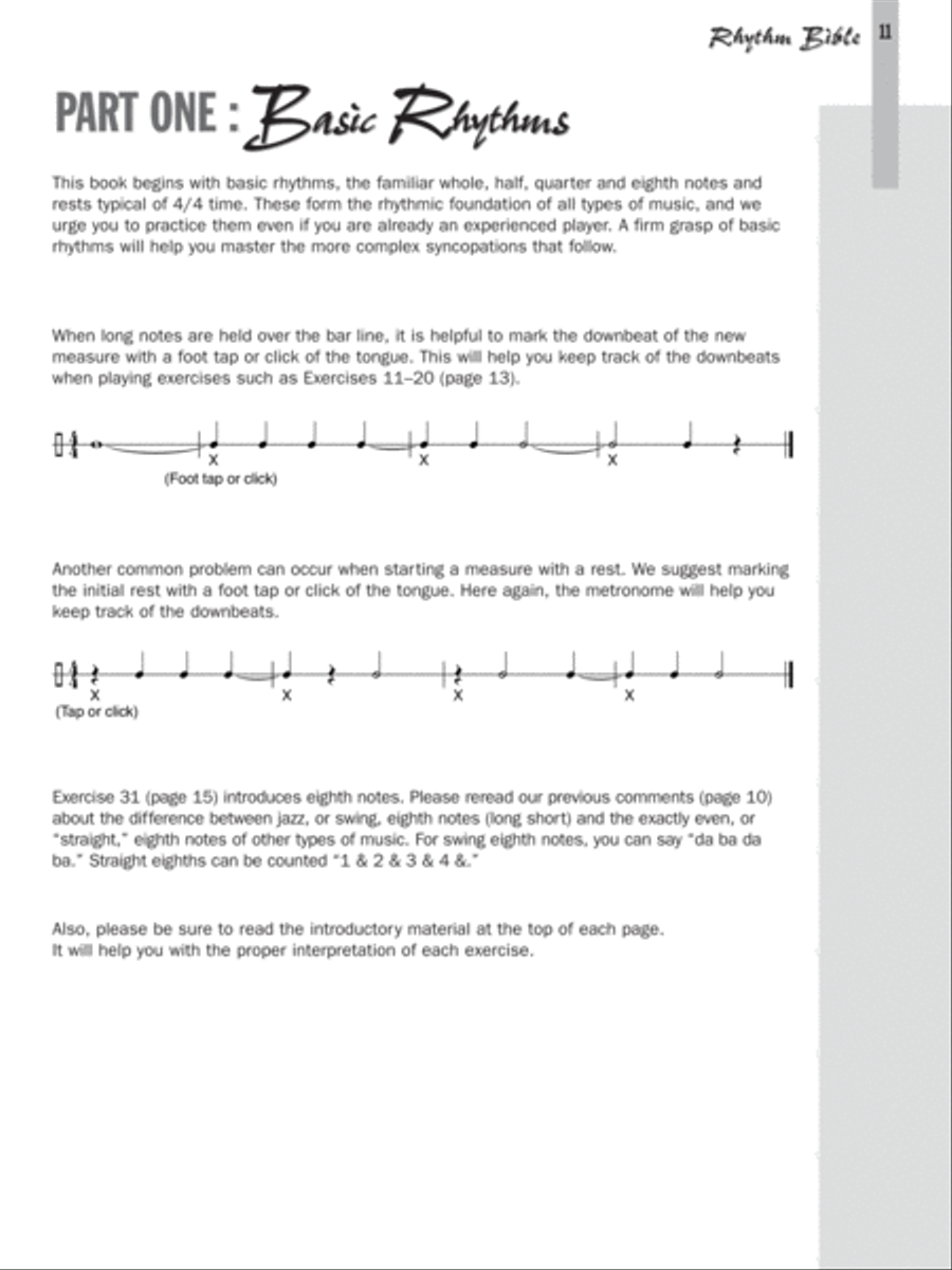 The Rhythm Bible CD scores gallery preview page 4