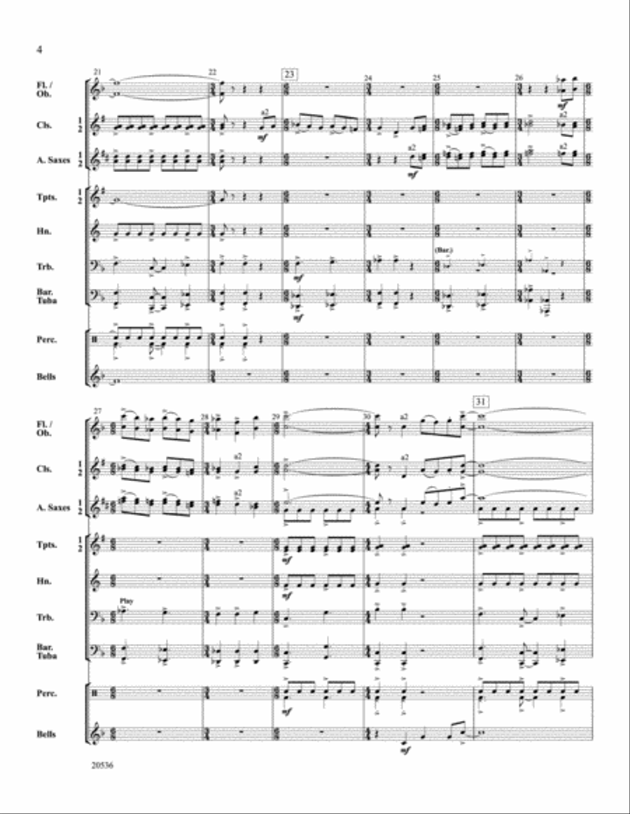 Windsong Concert Band scores gallery preview page 4