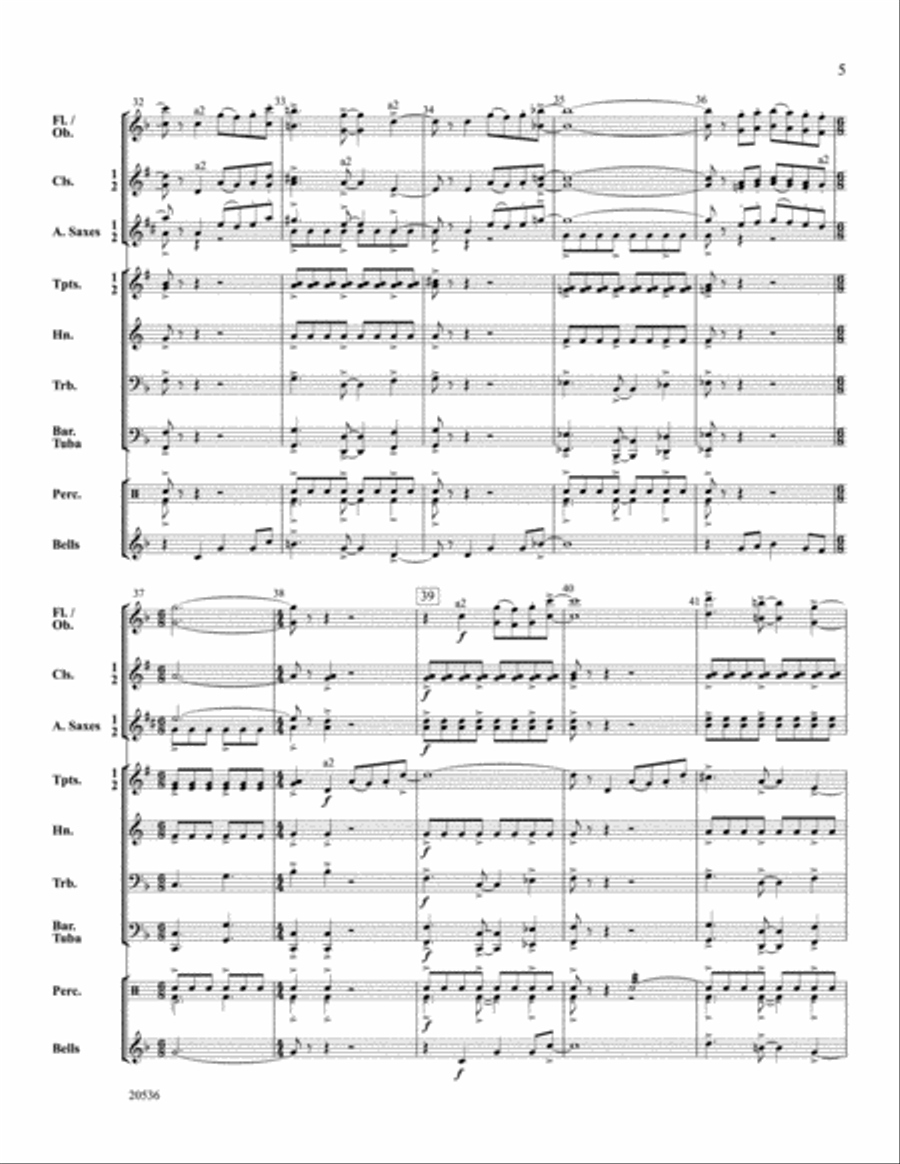 Windsong Concert Band scores gallery preview page 5