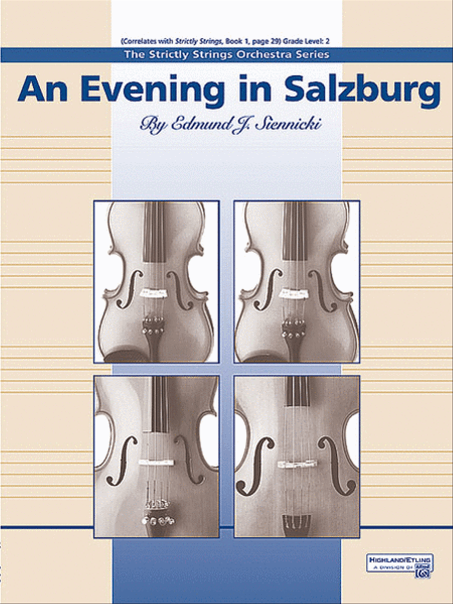 An Evening in Salzburg String Orchestra scores gallery preview page 1