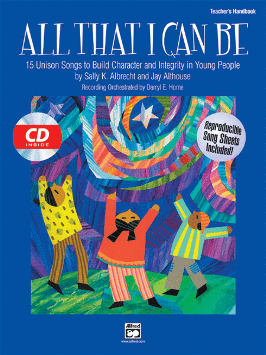 All That I Can Be Unison Choir scores gallery preview page 1