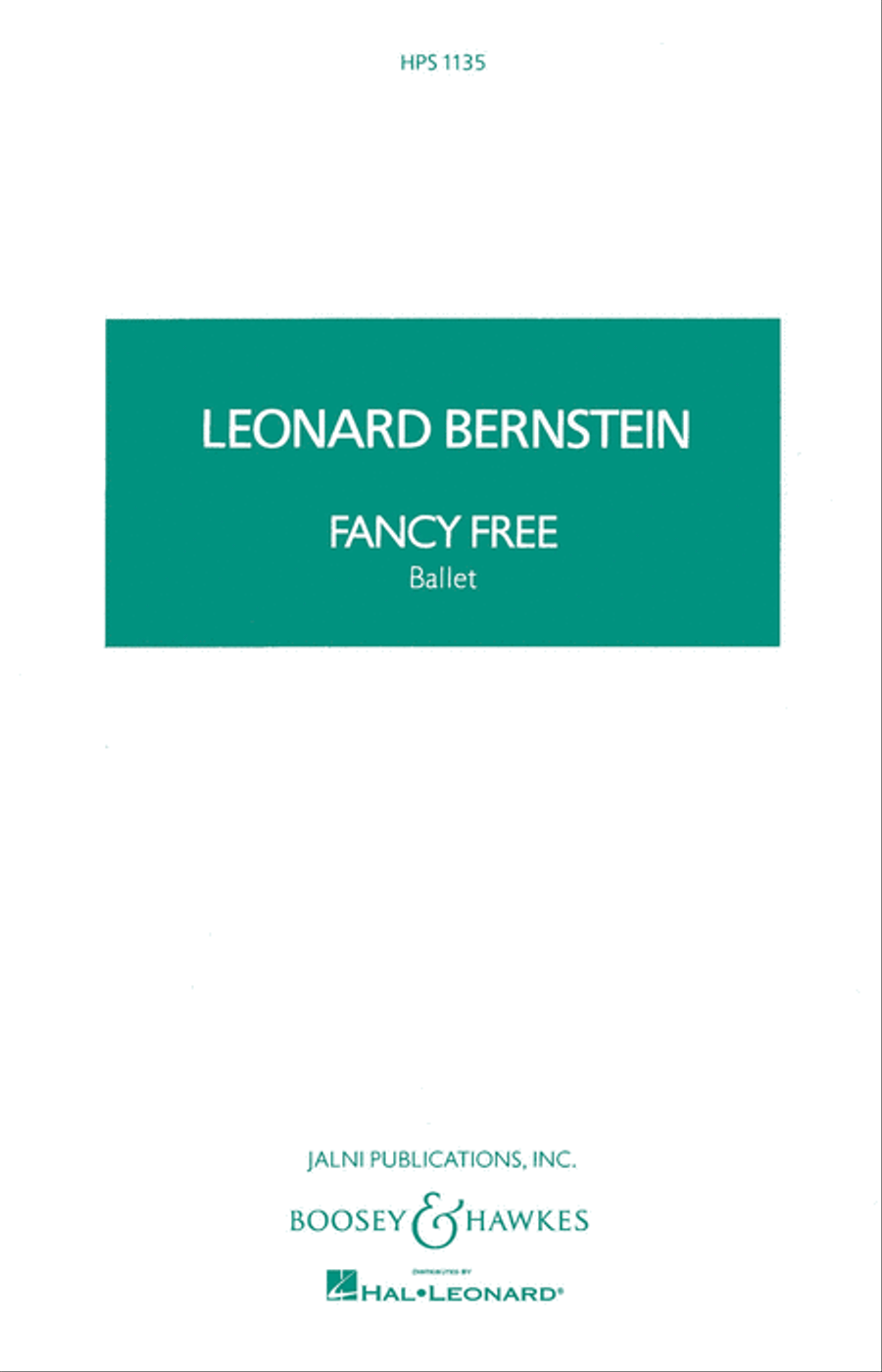 Fancy Free Orchestra scores gallery preview page 1