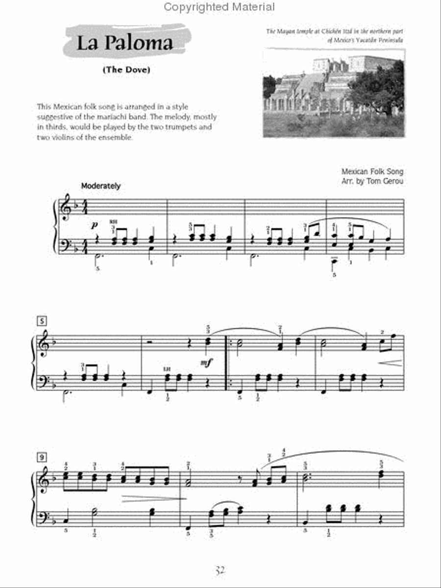 The World at Your Fingertips Piano Solo scores gallery preview page 5