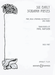 Six Early Scriabin Pieces