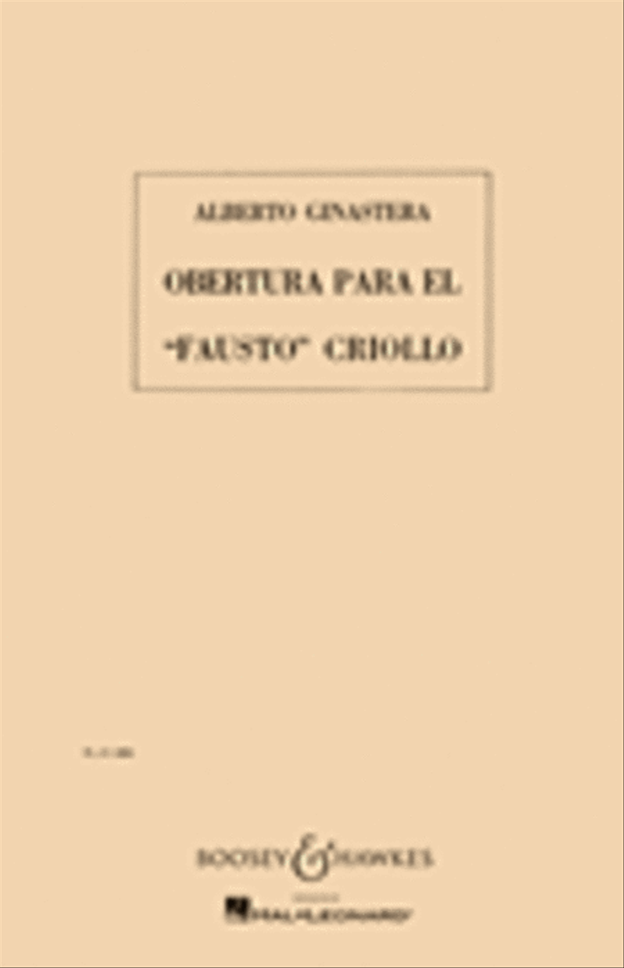 Overture to the Creole Faust, Op. 9 Orchestra scores gallery preview page 1