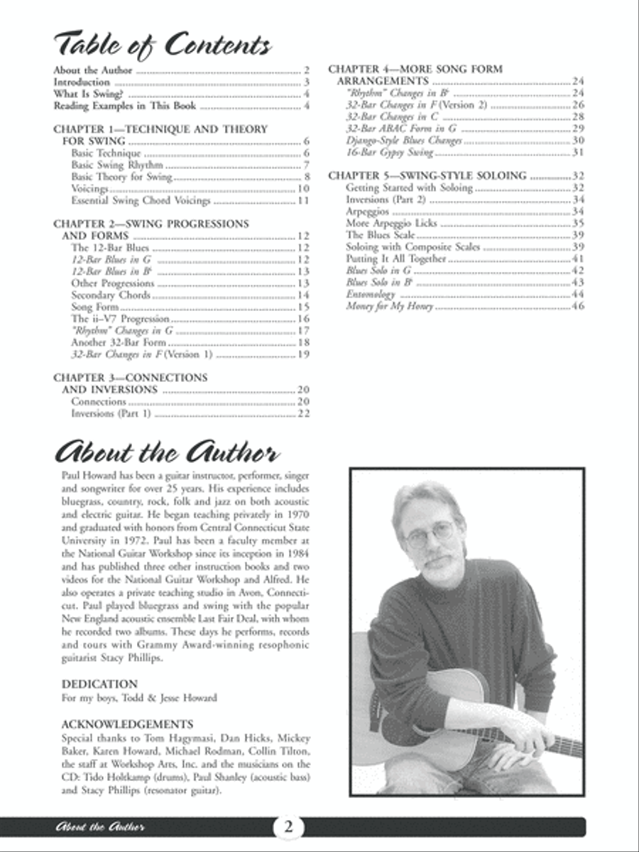 Guitar Roots -- Swing Electric Guitar scores gallery preview page 2
