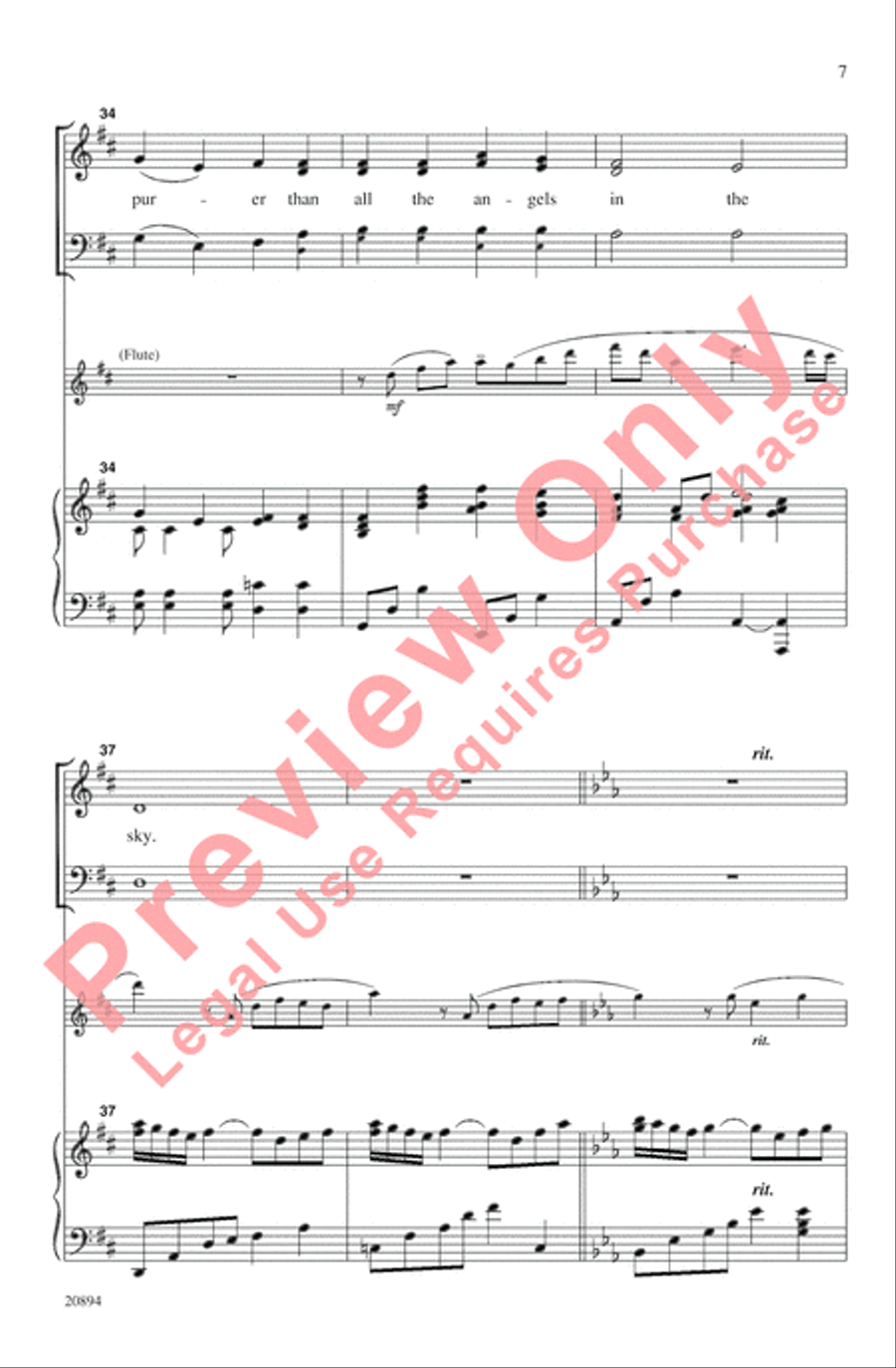Beautiful Savior Beautiful Savior 4-Part scores gallery preview page 7