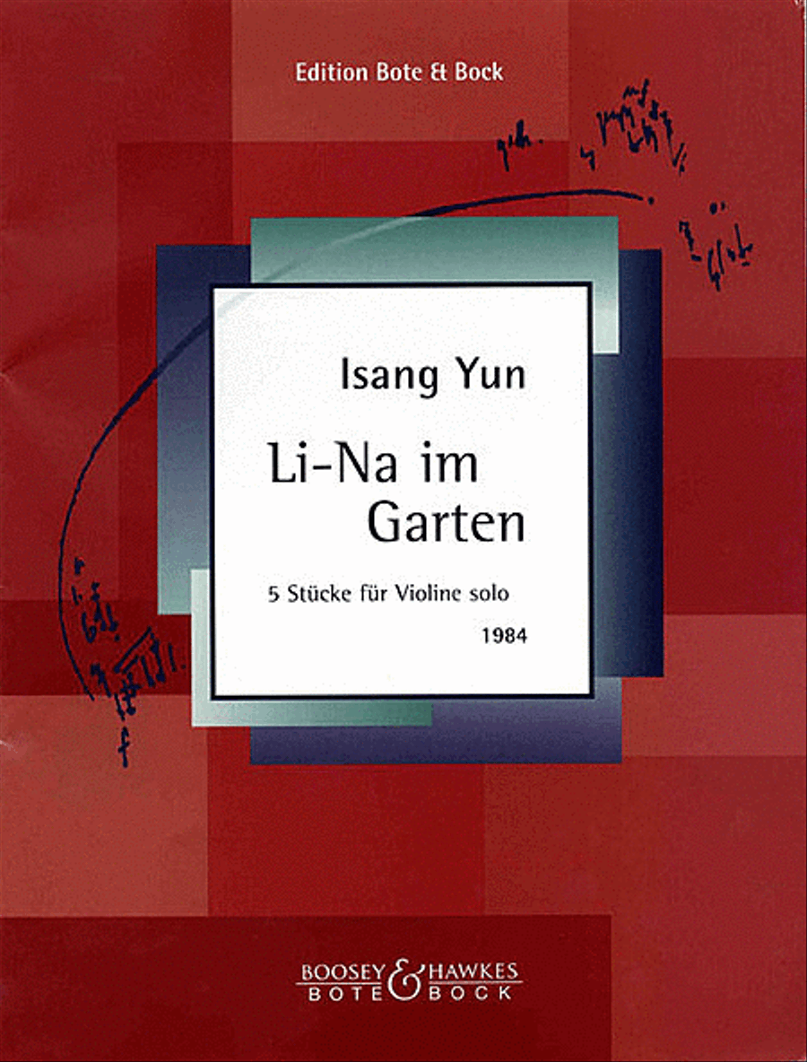 Li-Na im Garten (1984-85) Violin Solo scores gallery preview page 1
