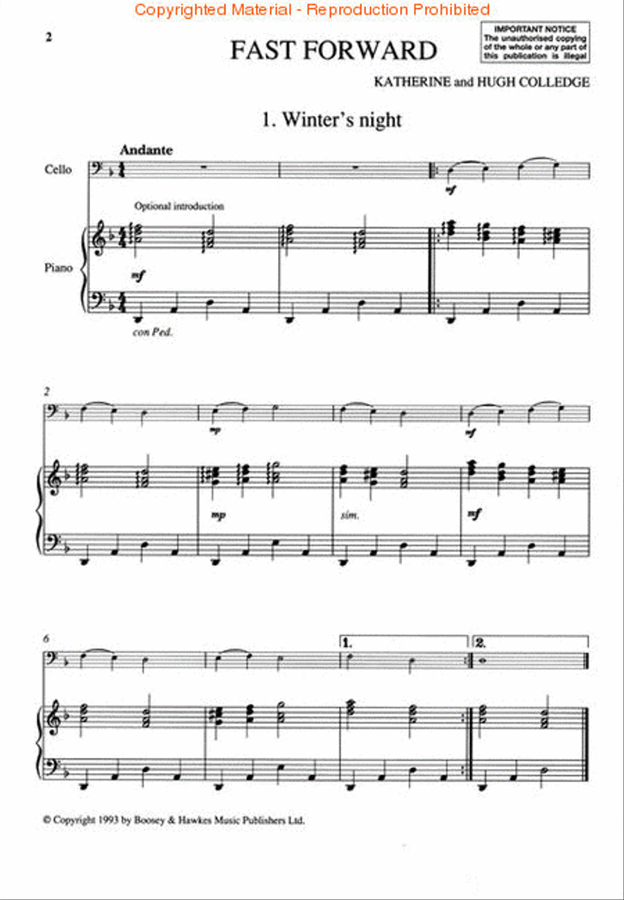Fast Forward Piano Accompaniment scores gallery preview page 2
