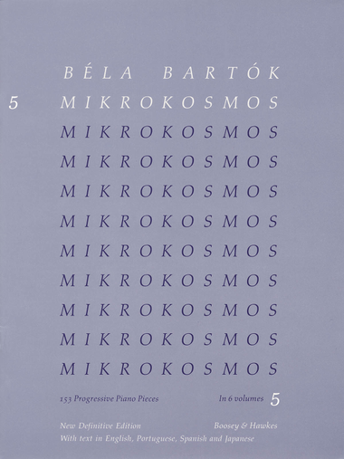 Mikrokosmos Volume 5 (Blue)
