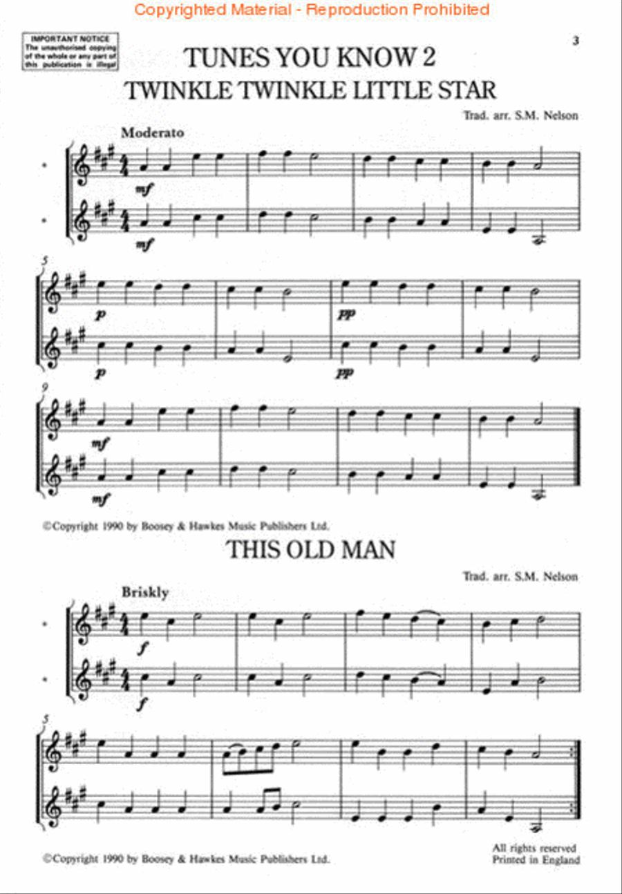 Tunes You Know 2 – Book 2 String Duet scores gallery preview page 2