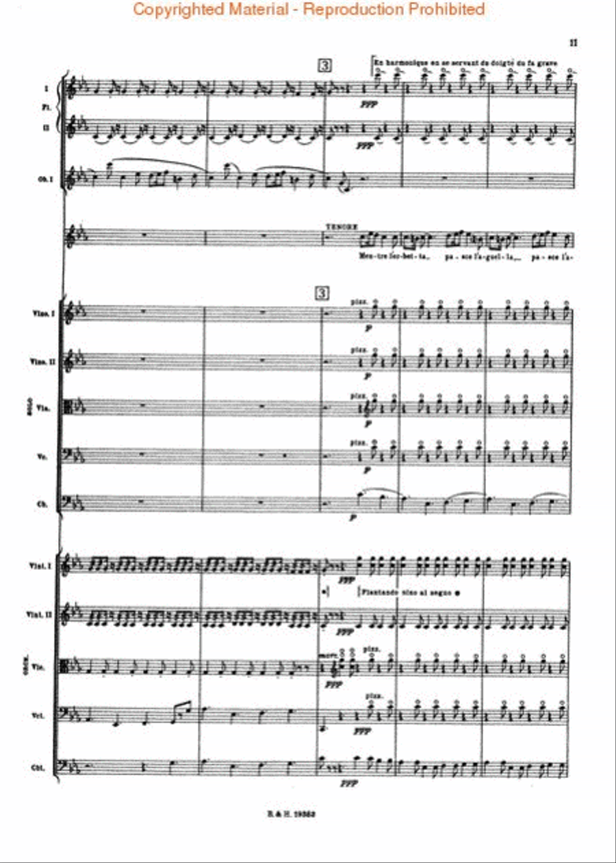 Pulcinella (Complete Ballet) Orchestra scores gallery preview page 3