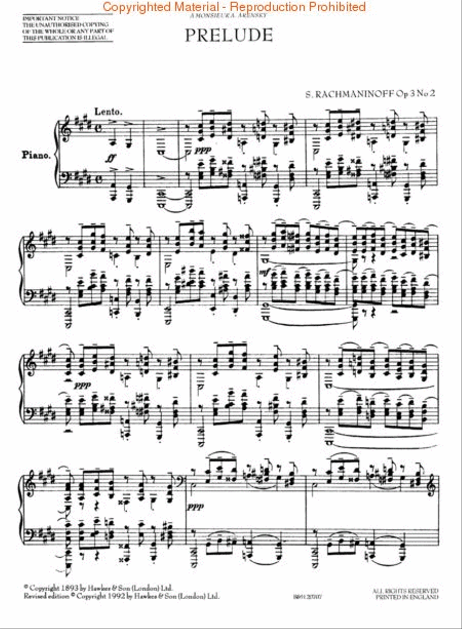 Preludes for Piano Preludes for Piano Piano Solo scores gallery preview page 2