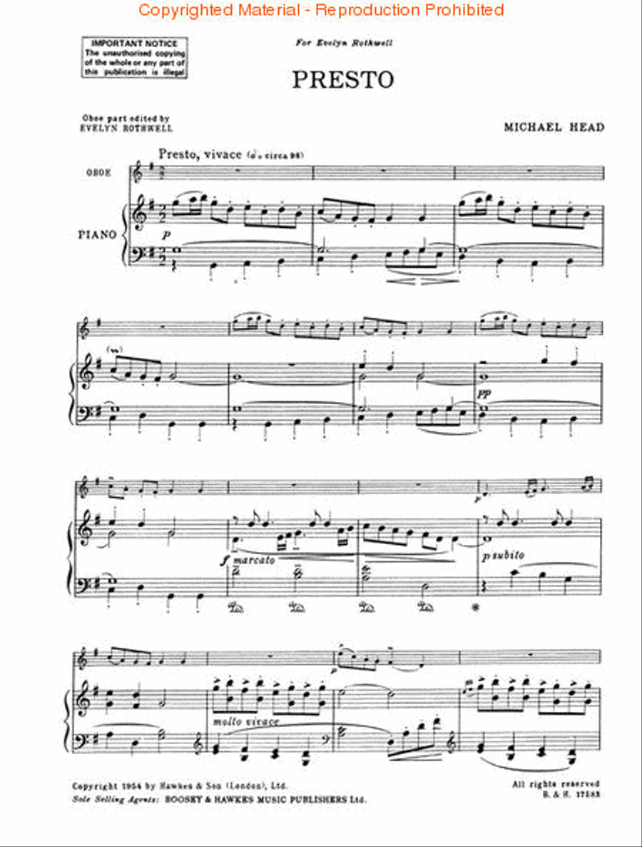 Presto Presto Piano Accompaniment scores gallery preview page 2