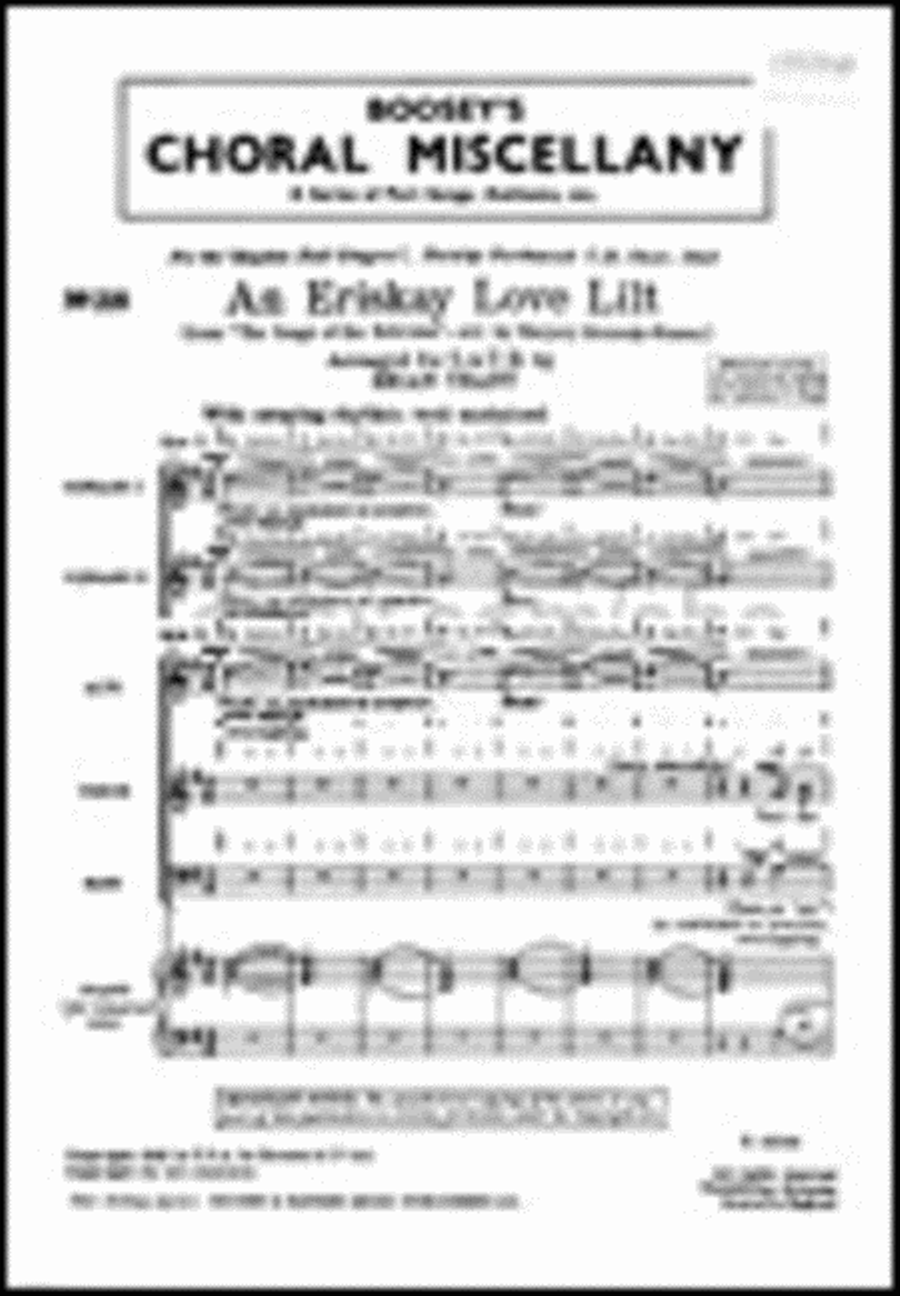 An Eriskay Love Lilt An Eriskay Love Lilt Divisi scores gallery preview page 1