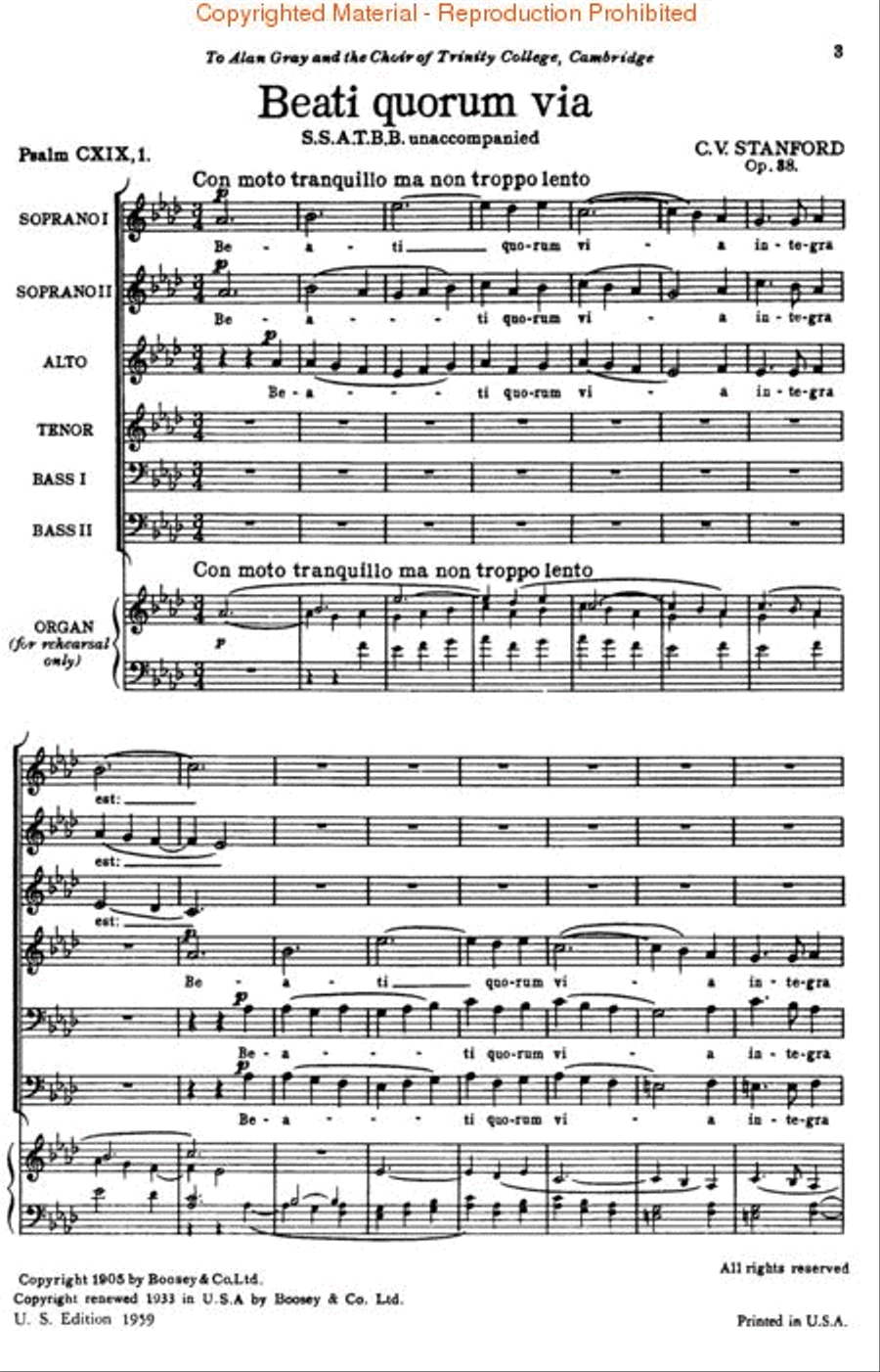 Beati Quorum Via Beati Quorum Via A Cappella scores gallery preview page 2