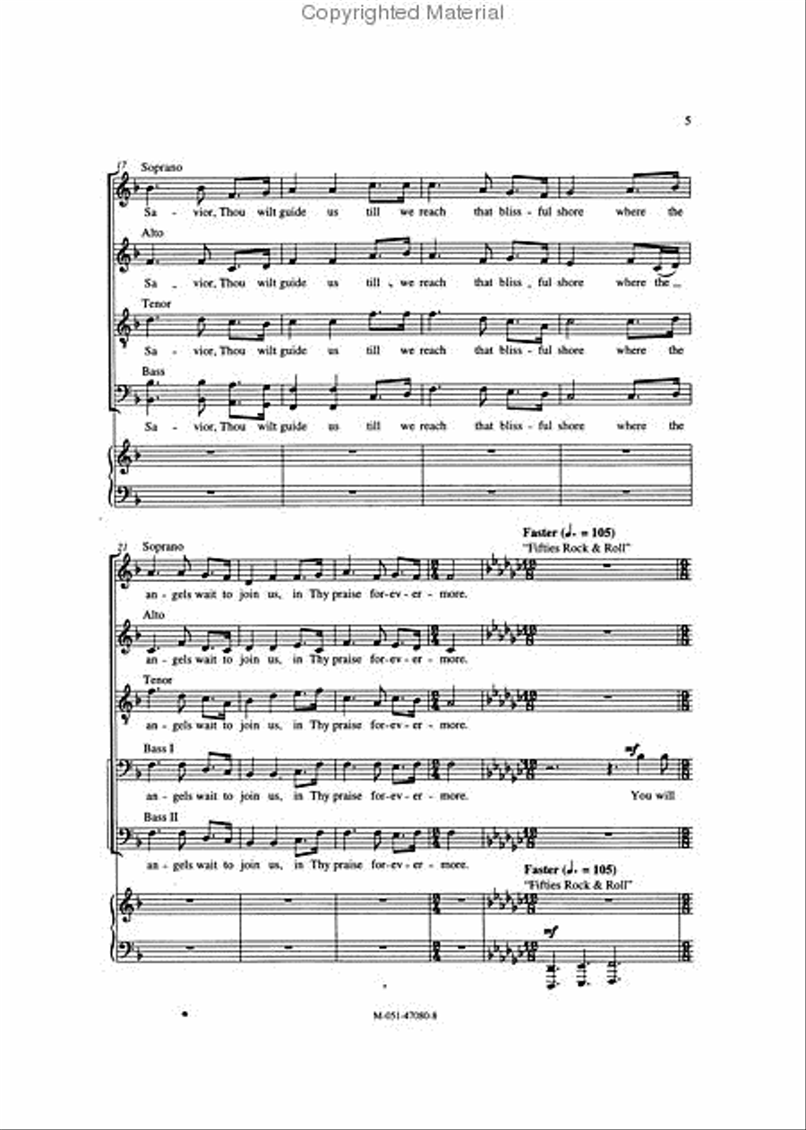 Life Is like Mountain Railroad Divisi scores gallery preview page 3