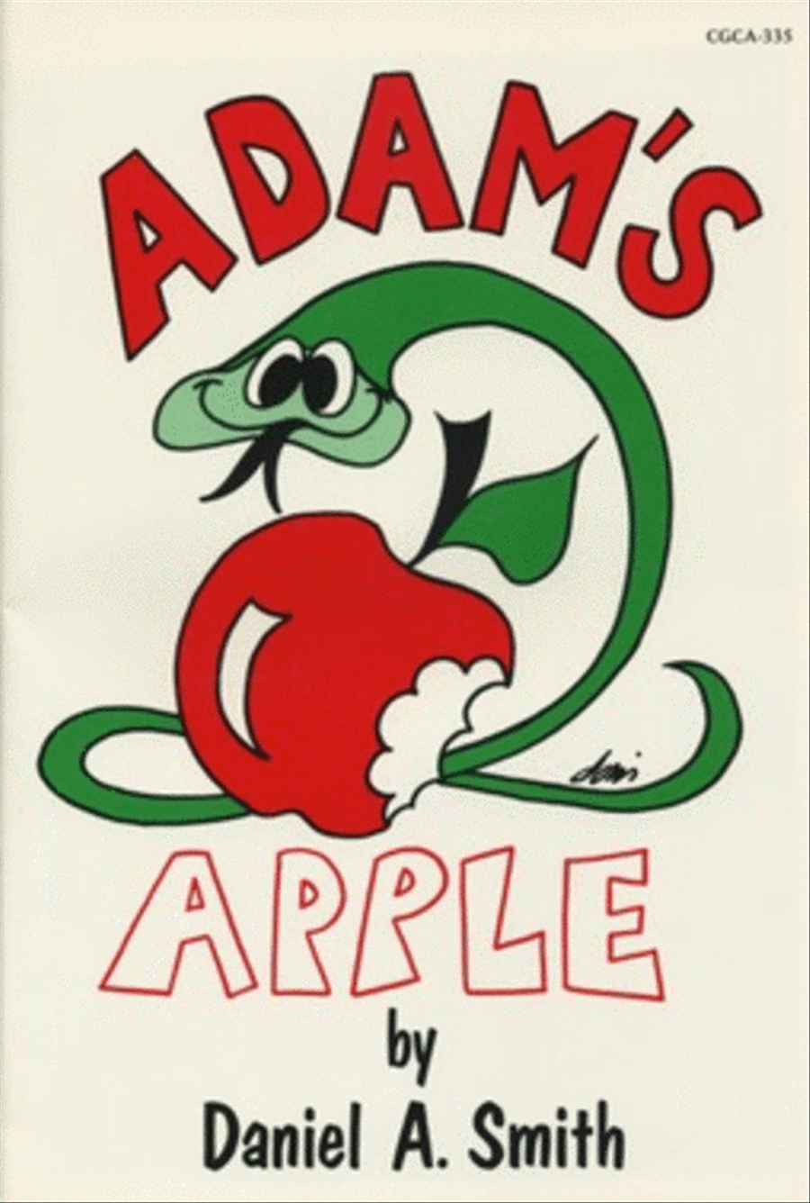 Adam's Apple (Full Score) Unison Choir scores gallery preview page 1