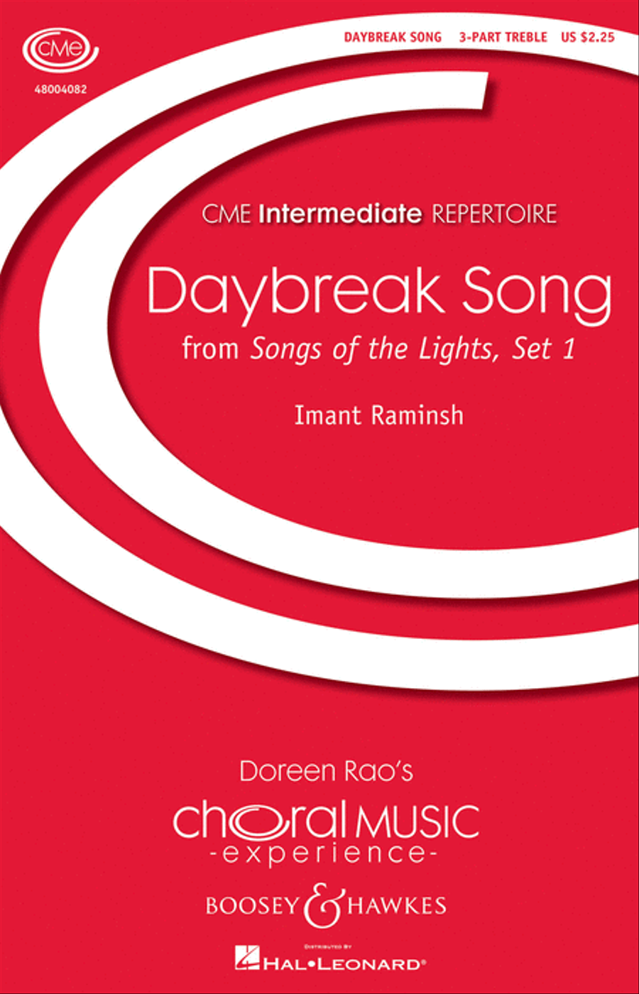 Daybreak Song Daybreak Song 3-Part scores gallery preview page 1