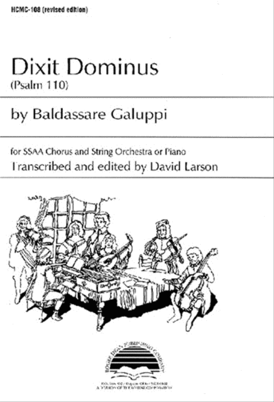 Dixit Dominus Dixit Dominus SSAA scores gallery preview page 1