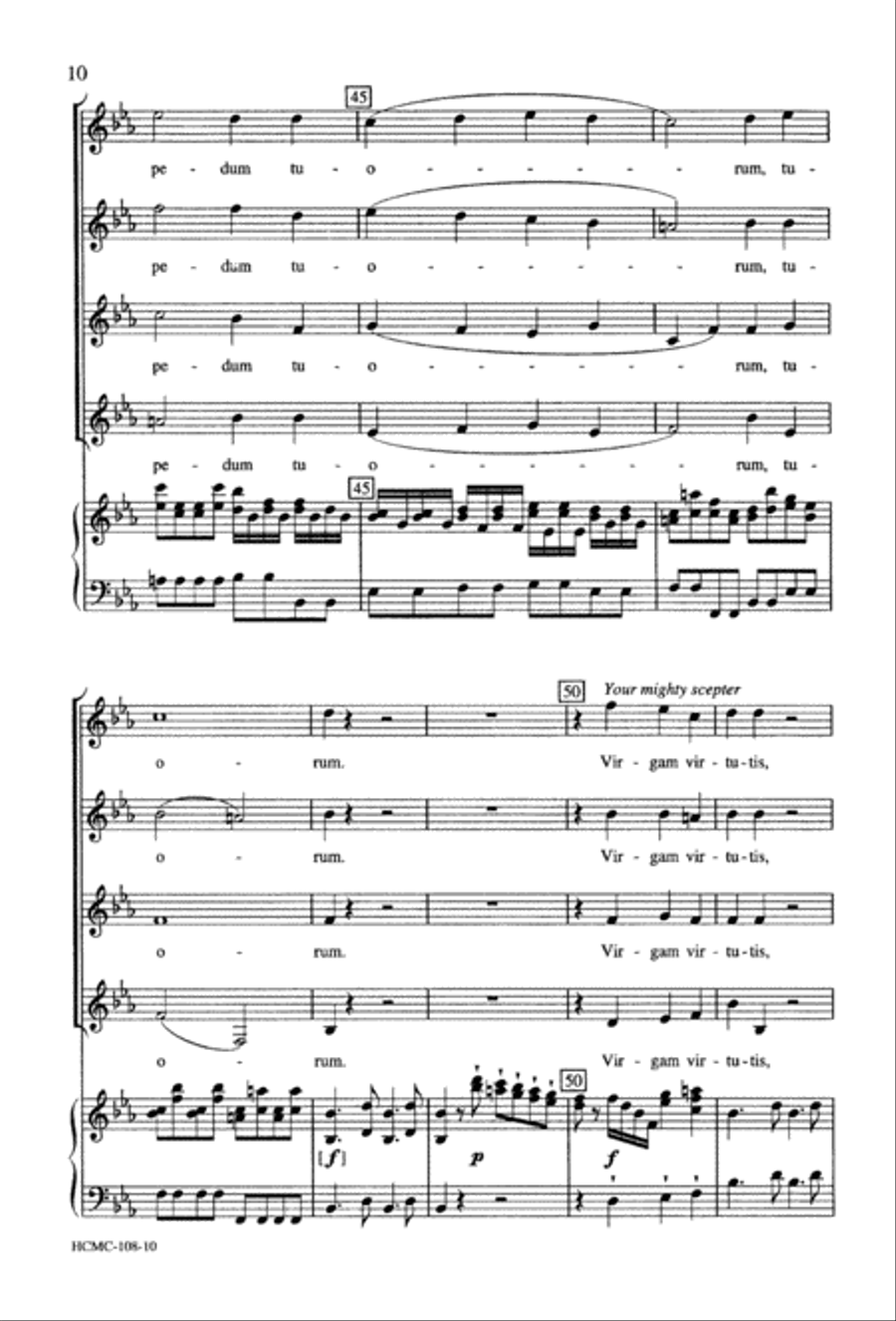 Dixit Dominus Dixit Dominus SSAA scores gallery preview page 13