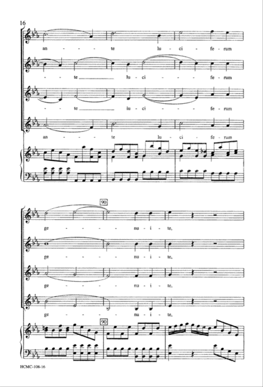 Dixit Dominus Dixit Dominus SSAA scores gallery preview page 19