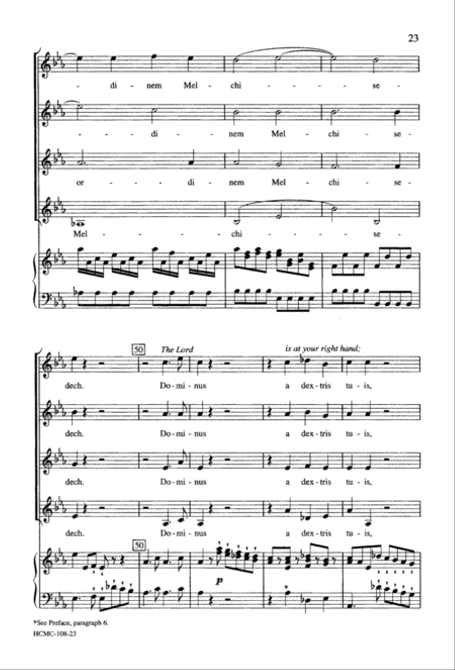 Dixit Dominus Dixit Dominus SSAA scores gallery preview page 26