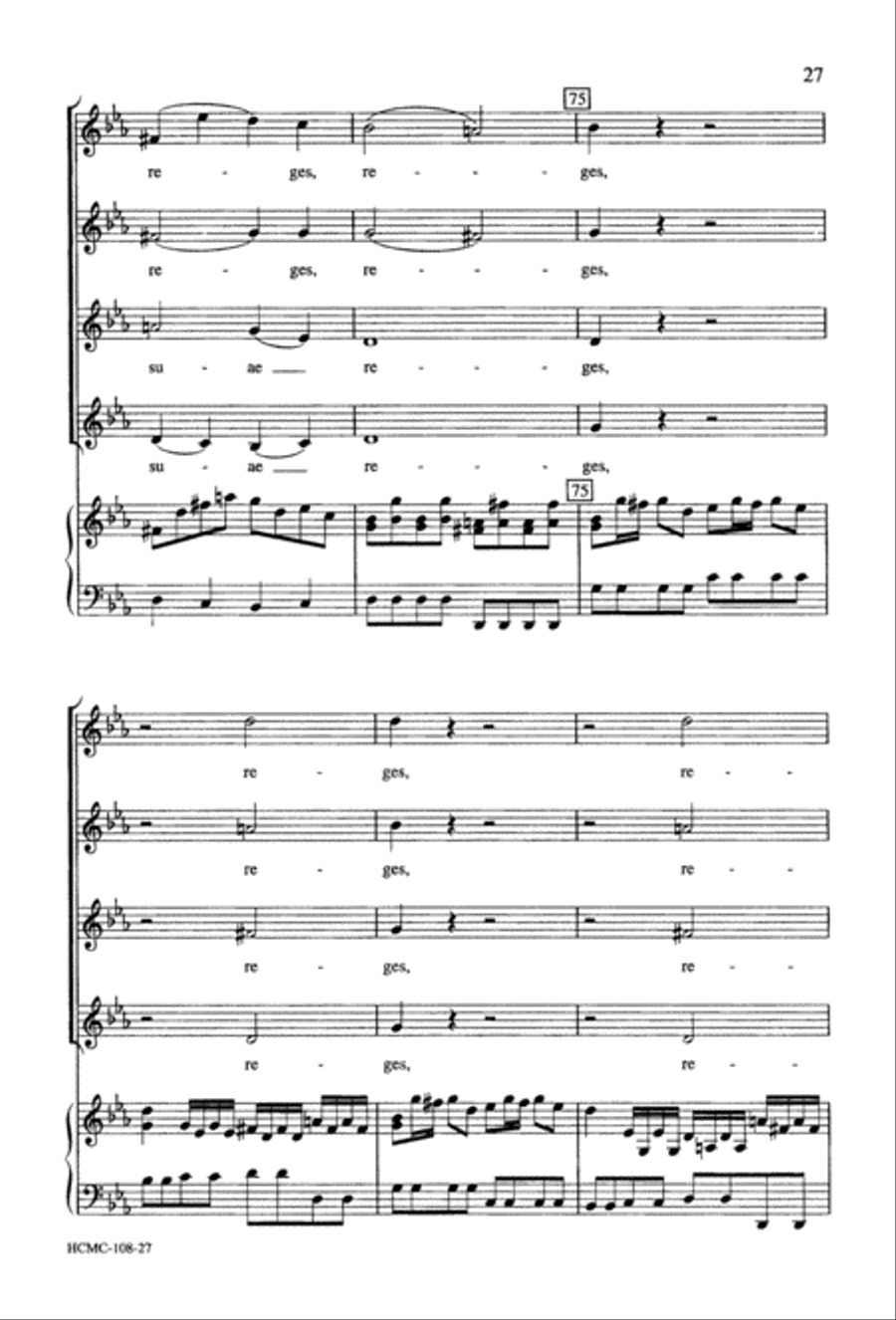 Dixit Dominus Dixit Dominus SSAA scores gallery preview page 30