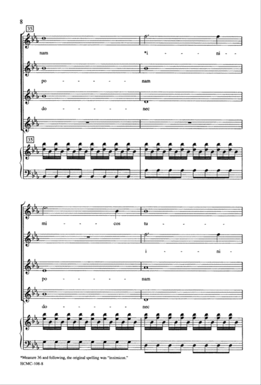 Dixit Dominus Dixit Dominus SSAA scores gallery preview page 11