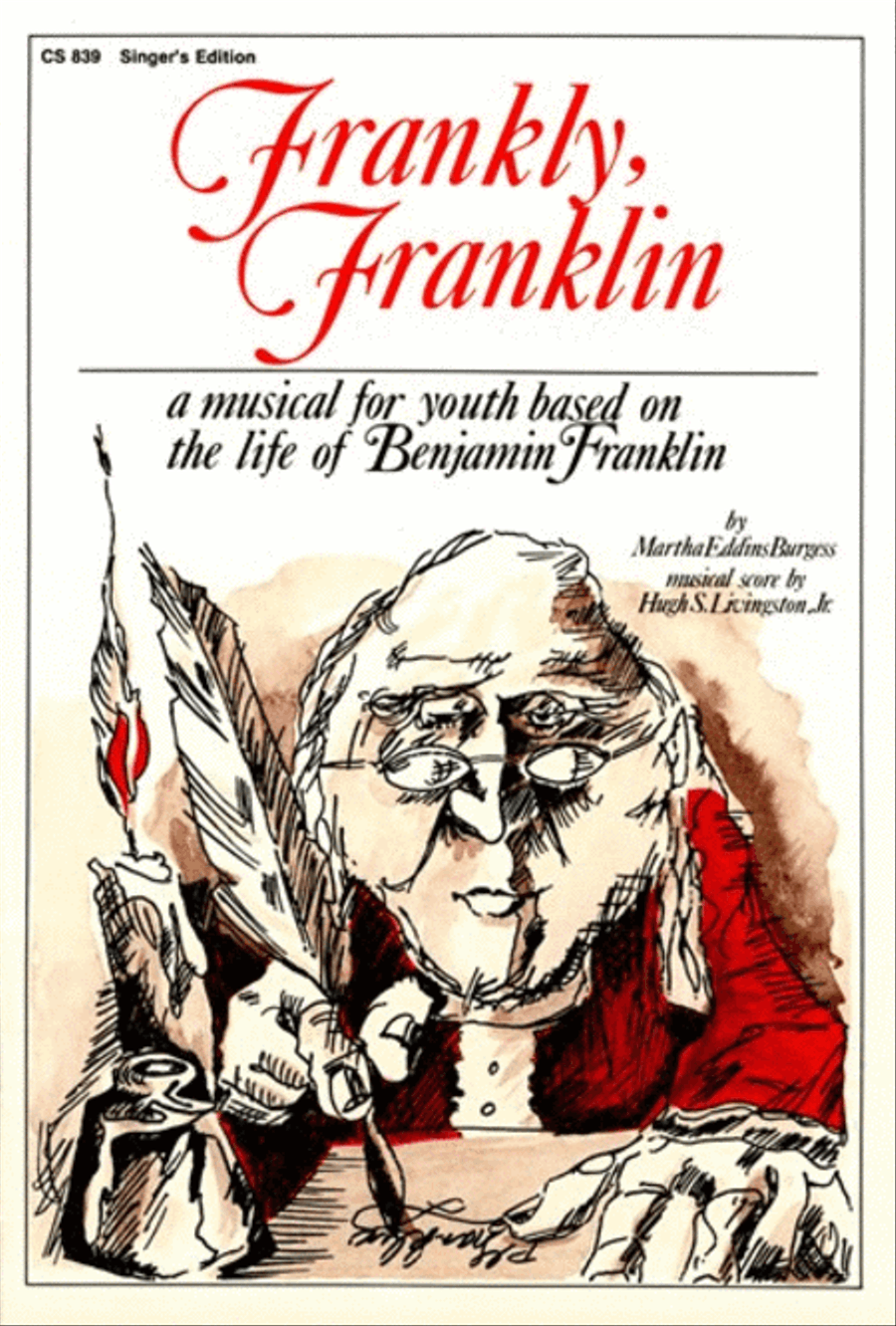 Frankly, Franklin - Singer's Edition Unison Choir scores gallery preview page 1