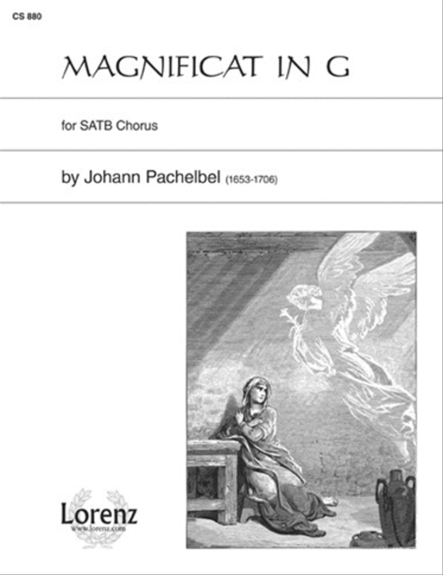 Magnificat in G 4-Part scores gallery preview page 1