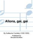 Allons, gai, gai
