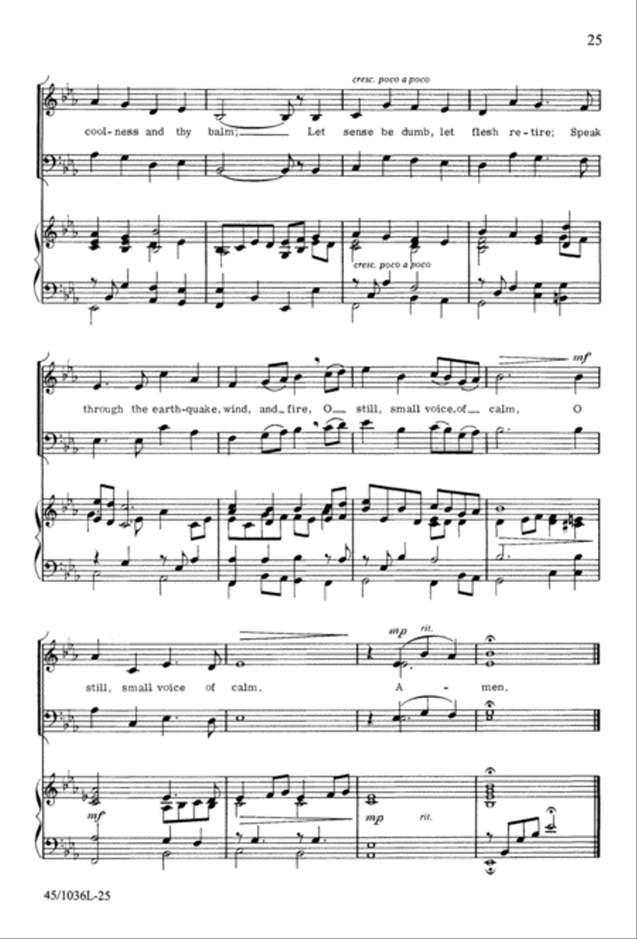 Praise to the Lord Praise to the Lord 3-Part scores gallery preview page 28